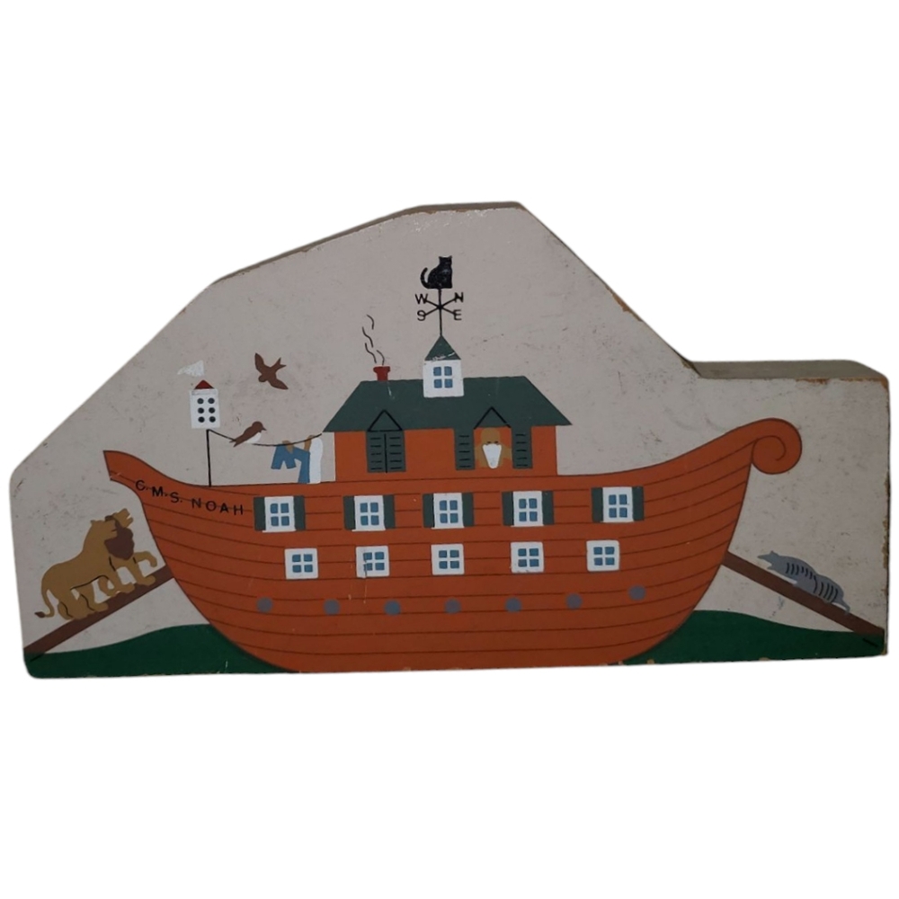 725- Cat's Meow Noah's Ark 1995 Series Very Good Condition